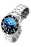 Invicta Stainless Steel Pro Diver Automatic Blue Dial, Band Color-Silver Analog Watch - for Men 35857