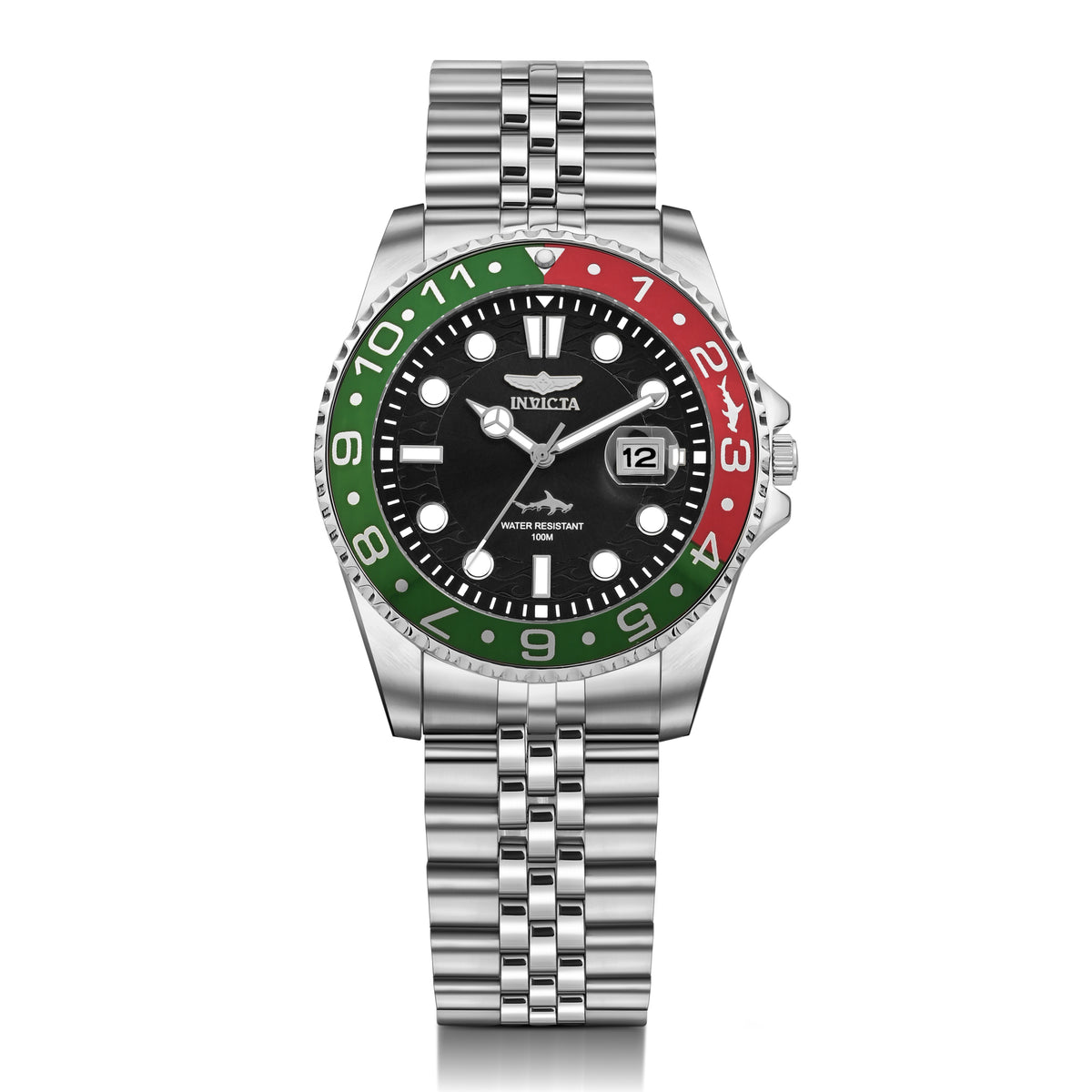 Invicta Stainless Steel Analog Black Dial Men Watch-36851