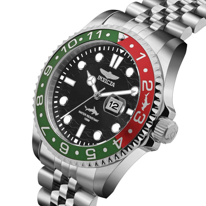 Invicta Stainless Steel Analog Black Dial Men Watch-36851