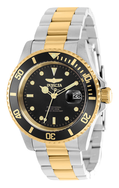 Invicta Pro Diver Quartz Black Dial Analog Watch For - Gents 37158