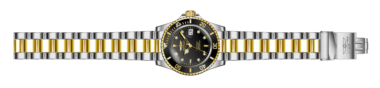 Invicta Pro Diver Quartz Black Dial Analog Watch For - Gents 37158