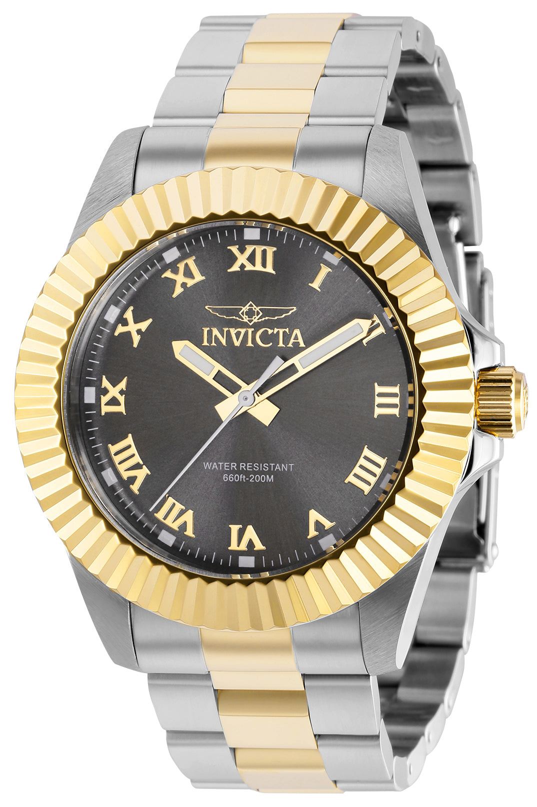 Invicta Stainless Steel MenS Pro Diver 37407 Quartz Analog Watch, Dial_Black, Band_Silver