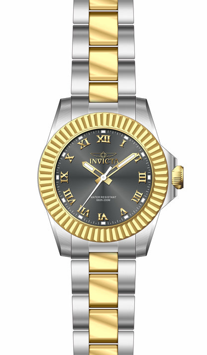Invicta Stainless Steel MenS Pro Diver 37407 Quartz Analog Watch, Dial_Black, Band_Silver