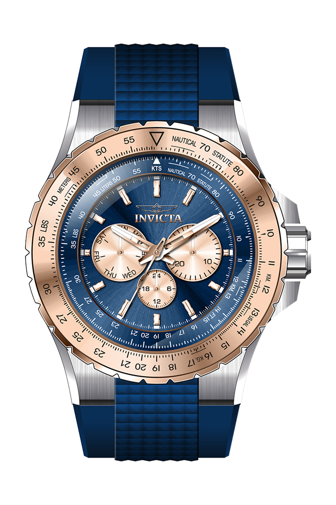 Invicta Aviator Multicolour Dial Mens Watch - 39272