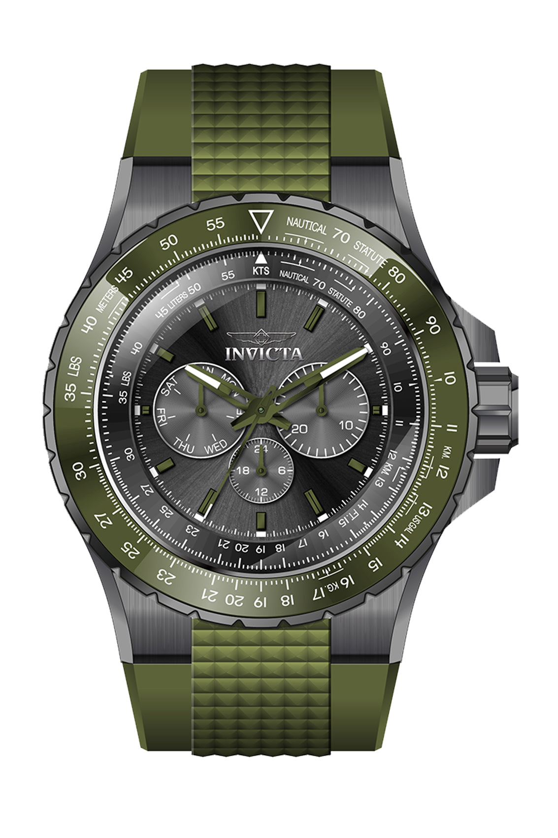 Invicta Aviator Multicolour Dial Mens Watch - 39302
