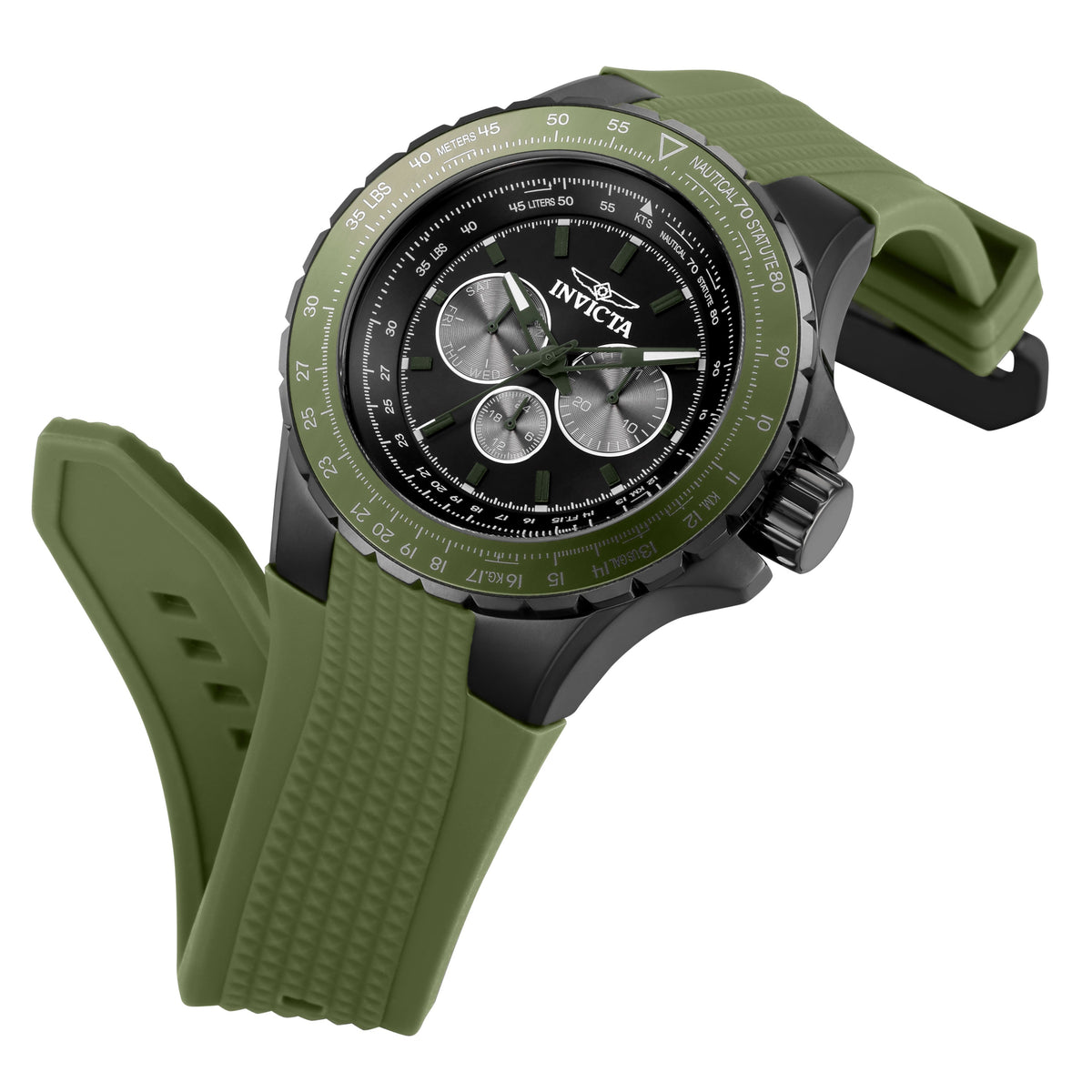 Invicta Aviator Multicolour Dial Mens Watch - 39302