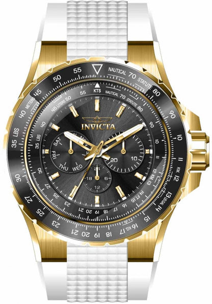 Invicta Aviator Quartz Black Dial Analog Watch For Gents - 39312