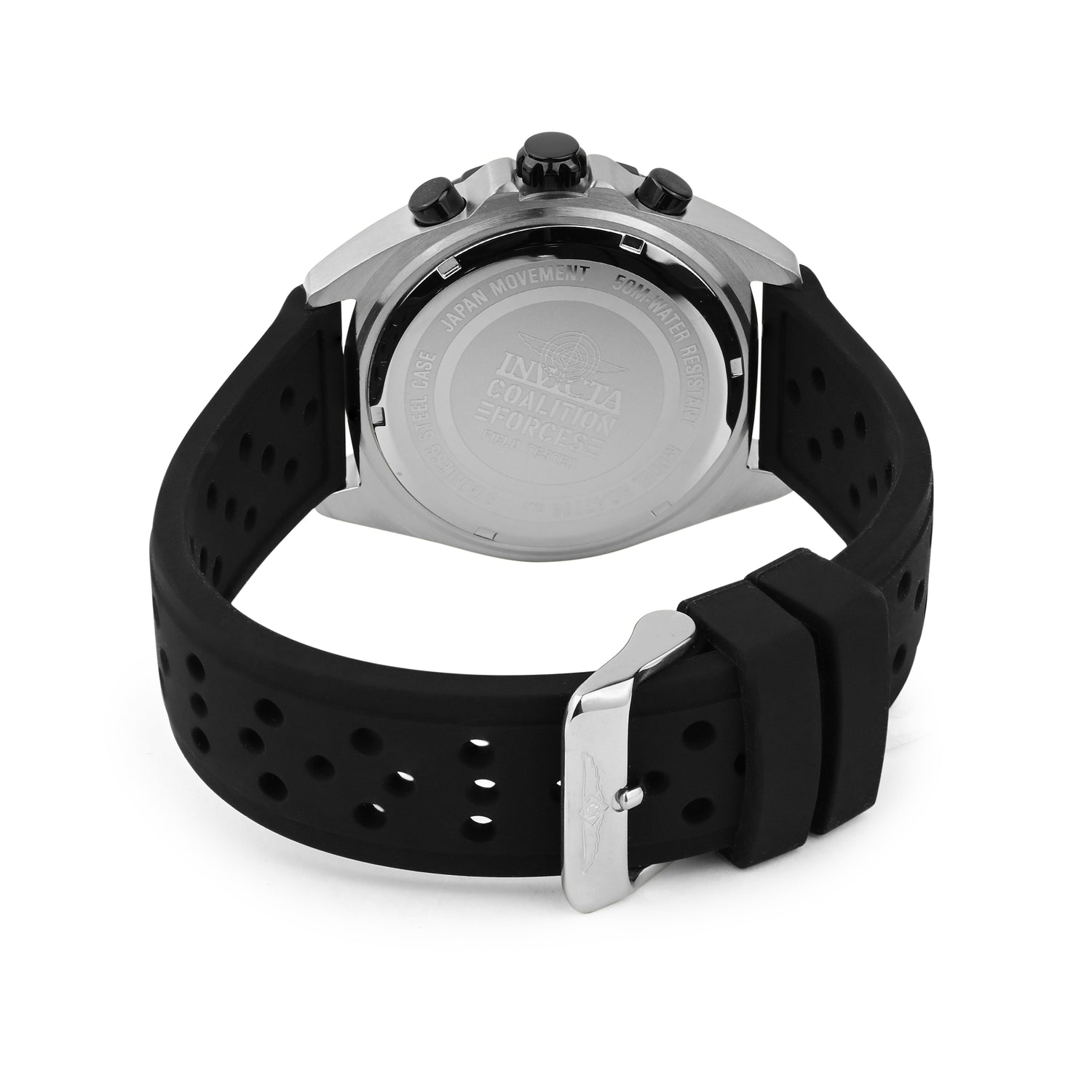 Invicta Racing Quartz Black Dial Analog Watch For Gents - 47768