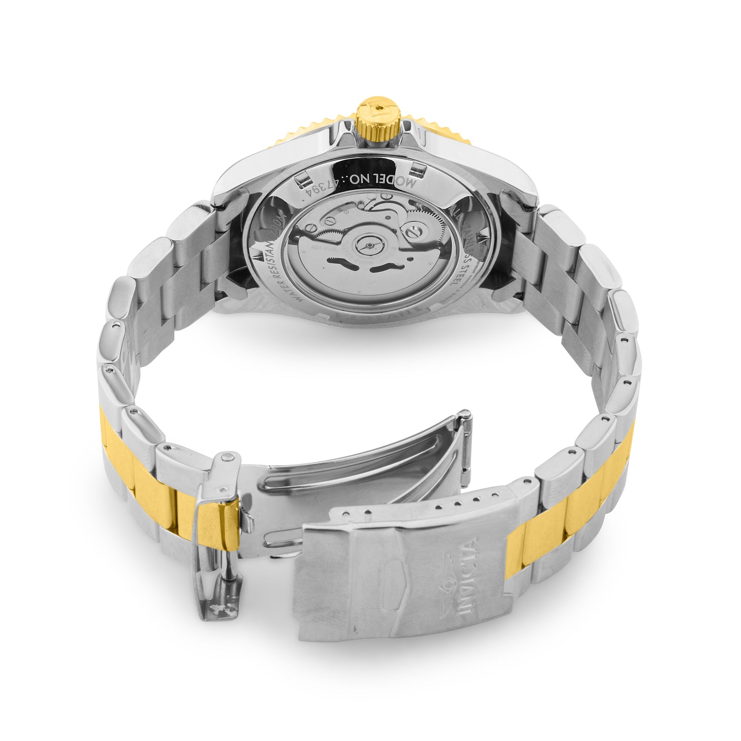 Invicta Pro Diver Automatic Gold Dial Analog Watch For - Gents 47394