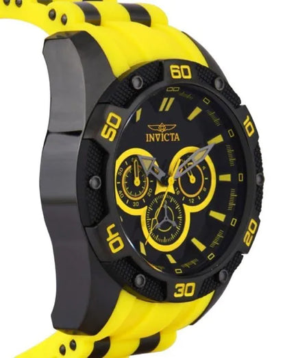 Invicta Speedway Chronograph Black Dial, Band Color Multicolor Watch For Men&