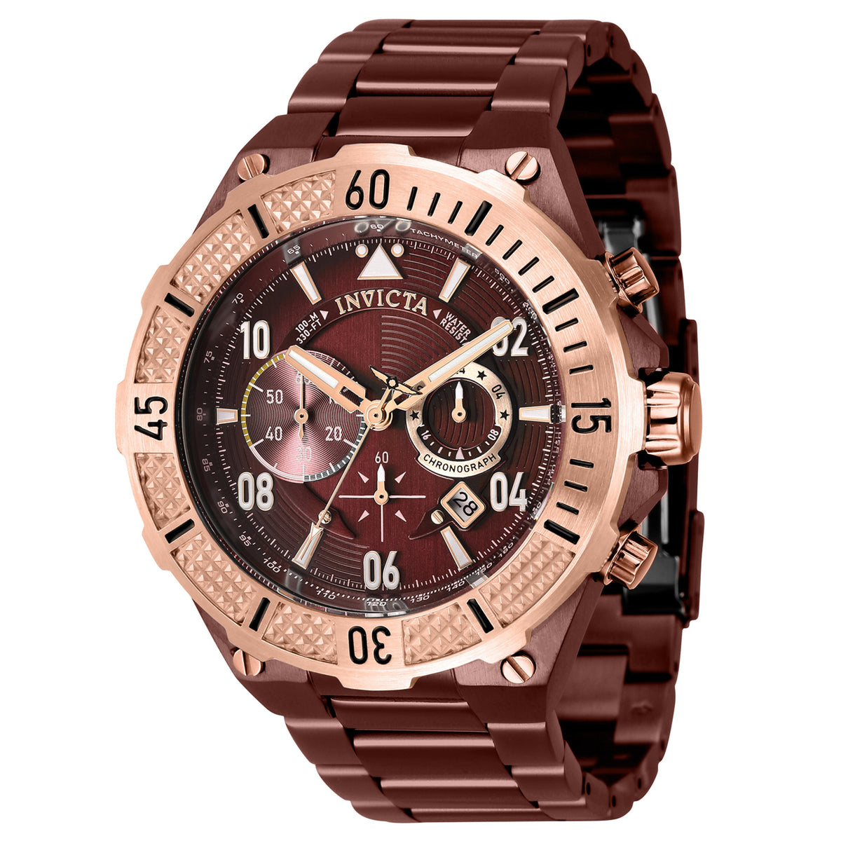 Invicta Aviator Red Dial Mens Watch - 40515