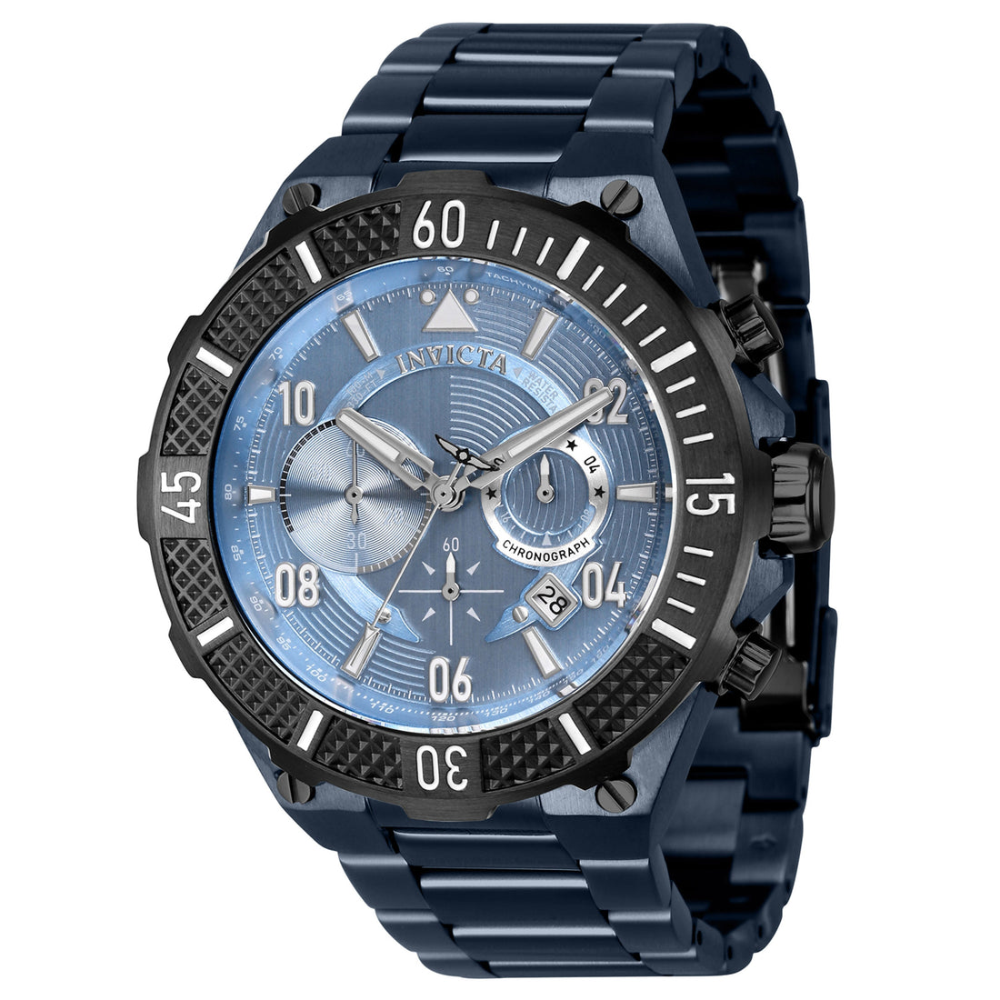 Invicta Aviator Blue Dial Men&