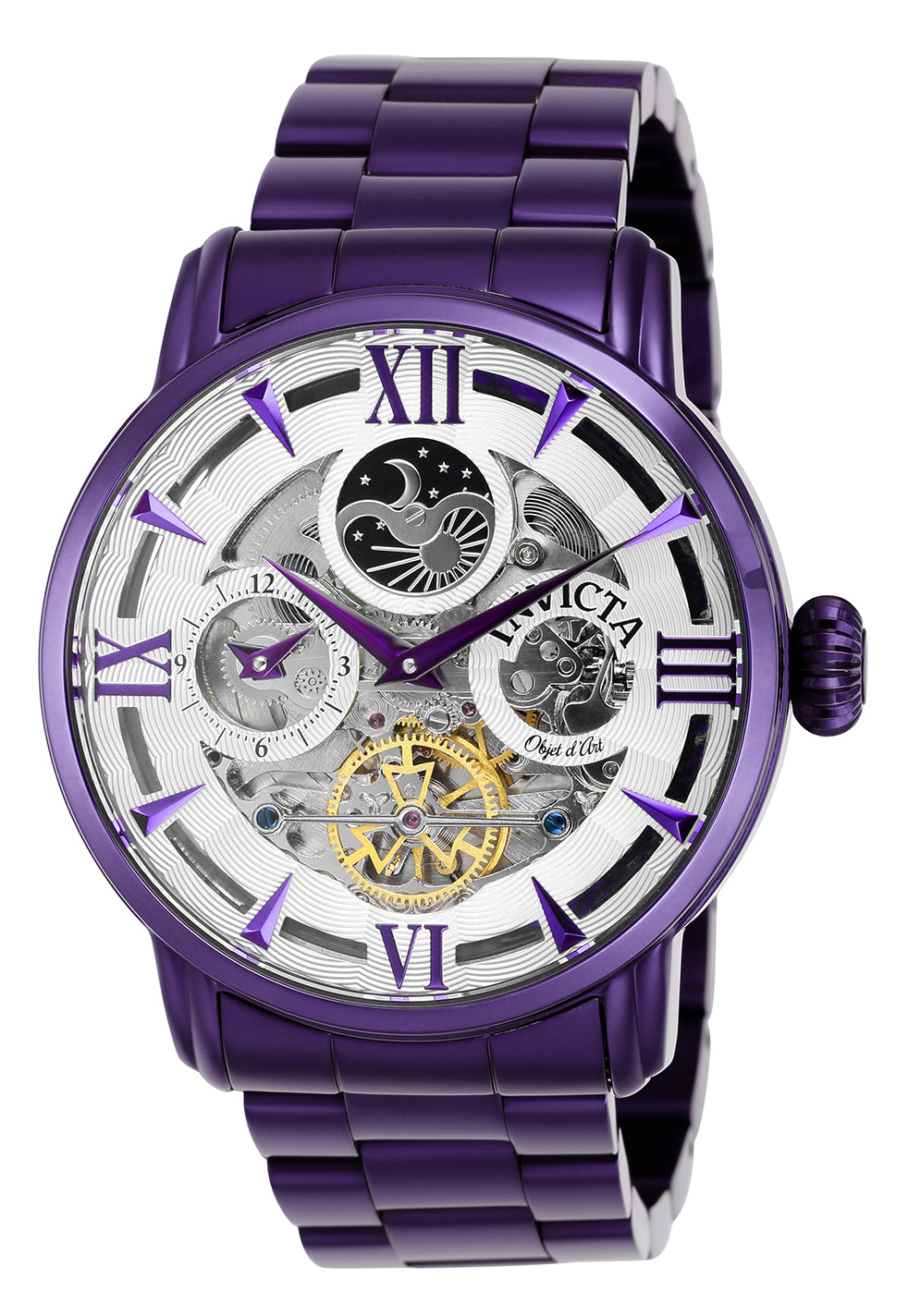 Invicta Objet D Art Automatic Stainless Steel Watch for Men - 40989
