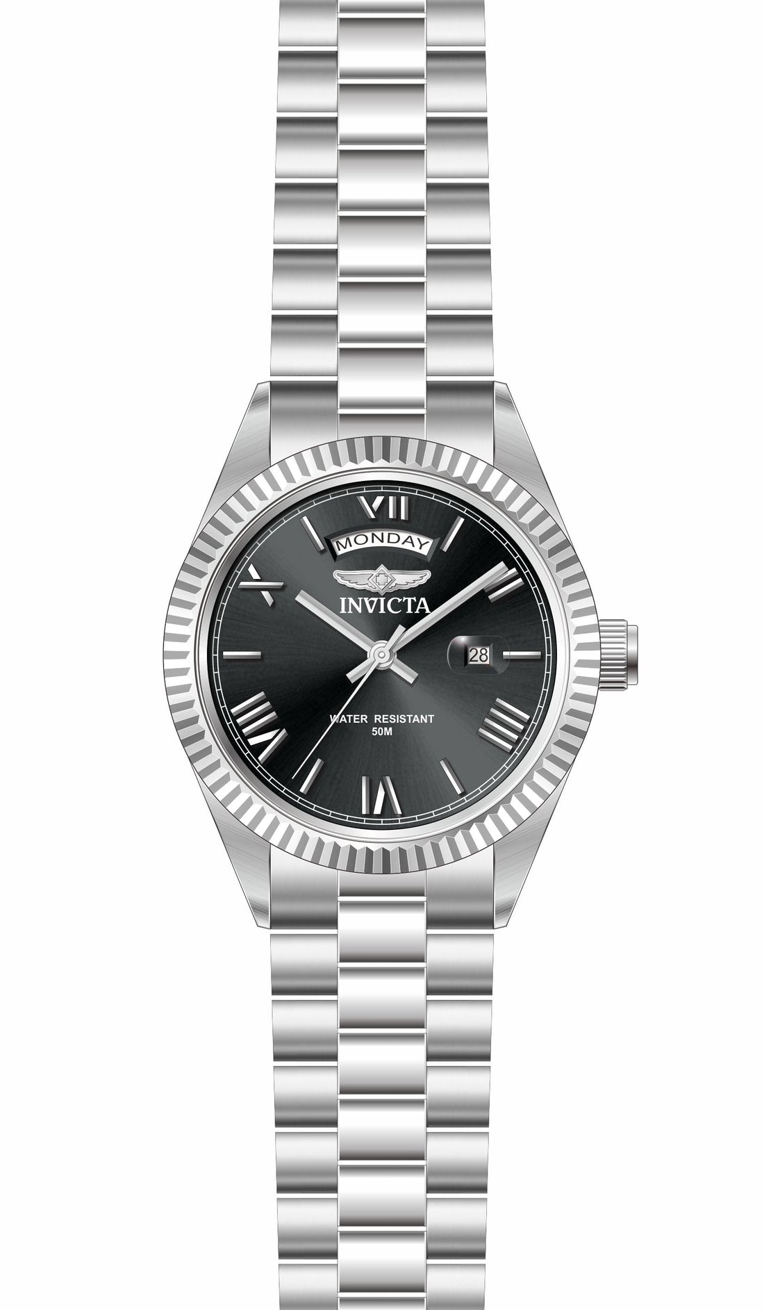 Invicta Specialty Quartz Black Dial Analog Watch For Gents - 43939