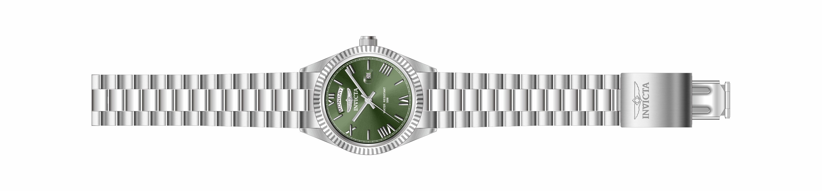 Invicta Specialty Quartz Green Dial Analog Watch For Gents - 43936