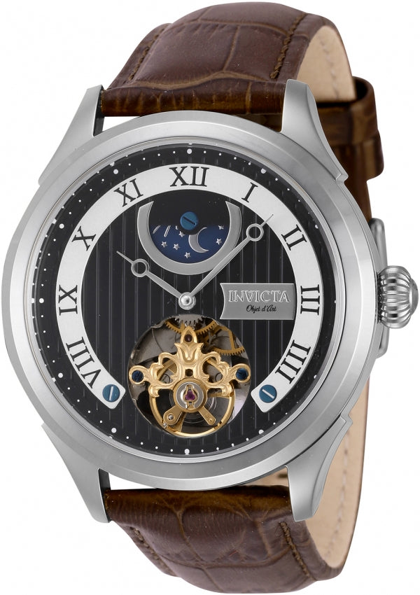 Invicta Objet D Art Automatic Black Dial Analog Watch For Gents - 44009