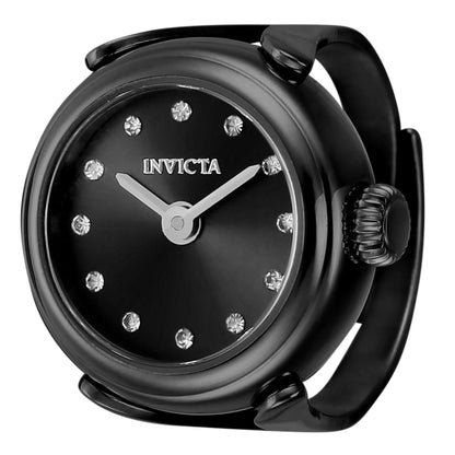 Invicta  Black  Finger Ring Watch For - Ladies 44484