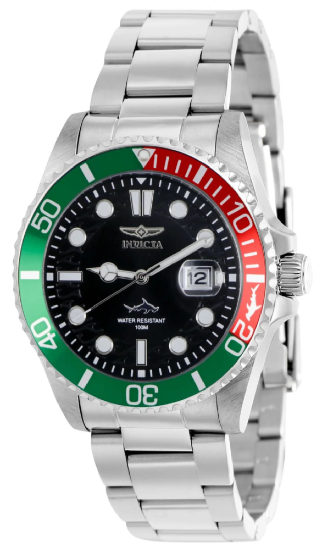 Invicta Analog Black Dial Mens Watch-44706