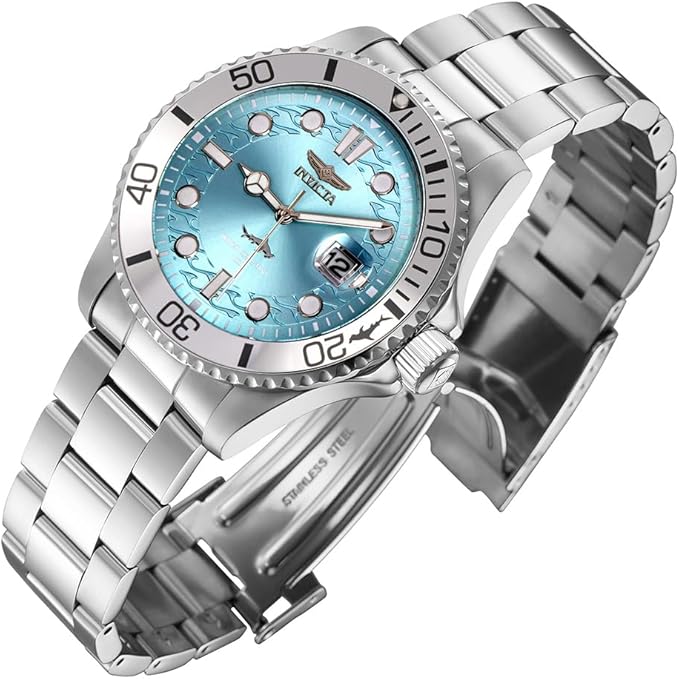 Invicta Pro Diver Light Blue Dial Mens Watch - 44715