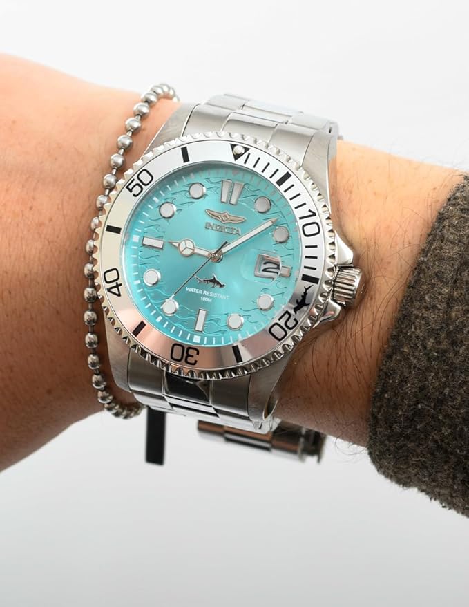 Invicta Pro Diver Light Blue Dial Mens Watch - 44715