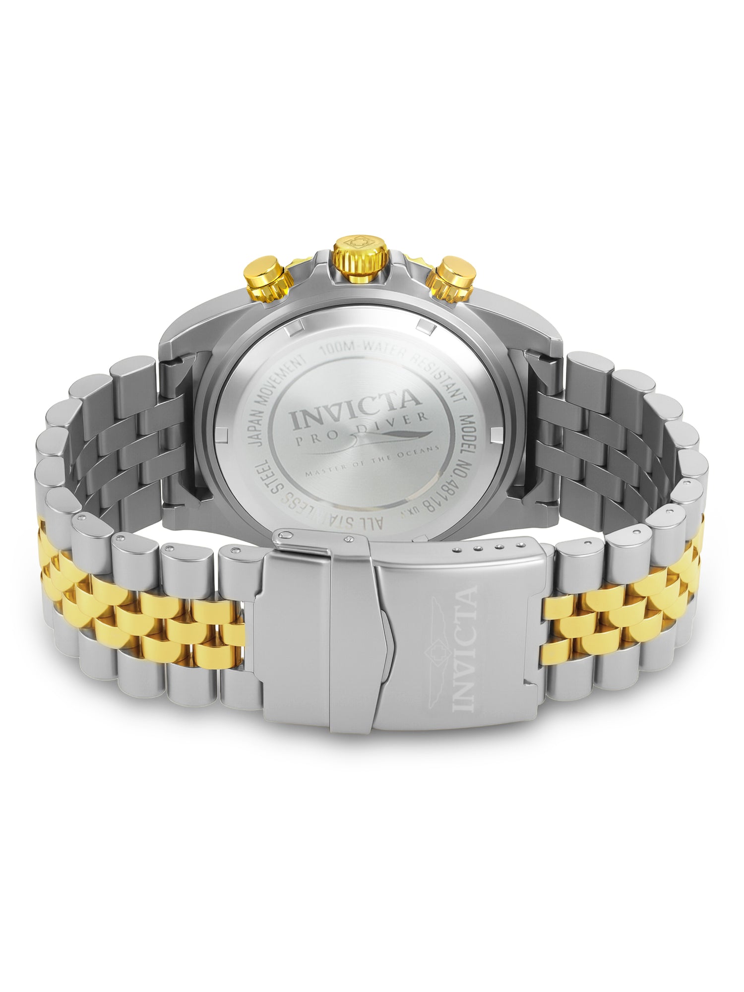 Invicta Pro Diver Quartz Black Dial Watch For Gents - 44720