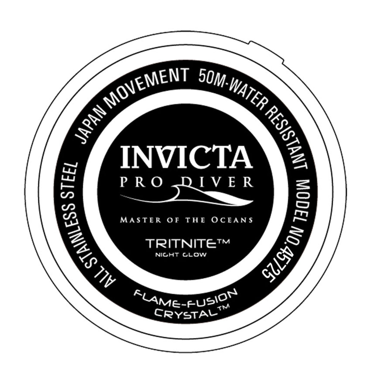 Invicta Pro Diver Gold Dial Mens Watch - 45725