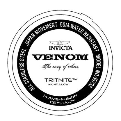 Invicta Venom Blue Dial Mens Watch - 45732