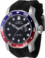 Invicta Analogue Black Dial Men's Silicone Band Watch-45735