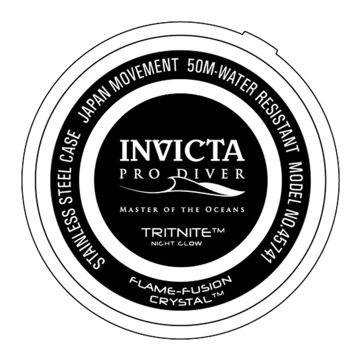 Invicta Pro Diver Multicolour Dial Mens Watch - 45741