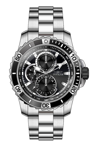 Invicta Pro Diver Quartz Black Dial Watch For Gents - 45745