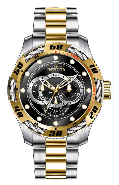 Invicta Speedway Quartz Black Dial Analog Watch - for Men 45753