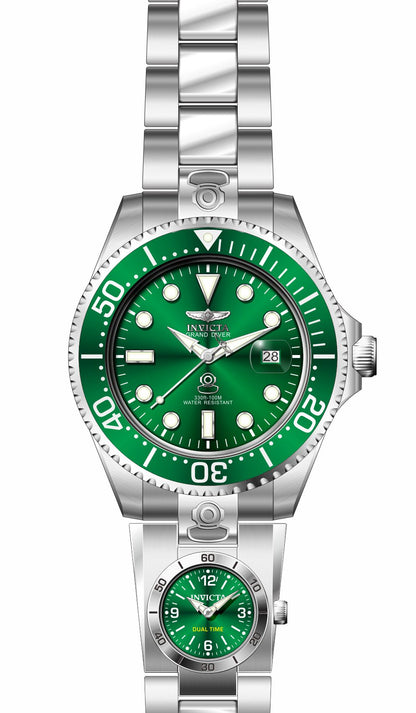 Invicta Pro Diver Green Dial Men&