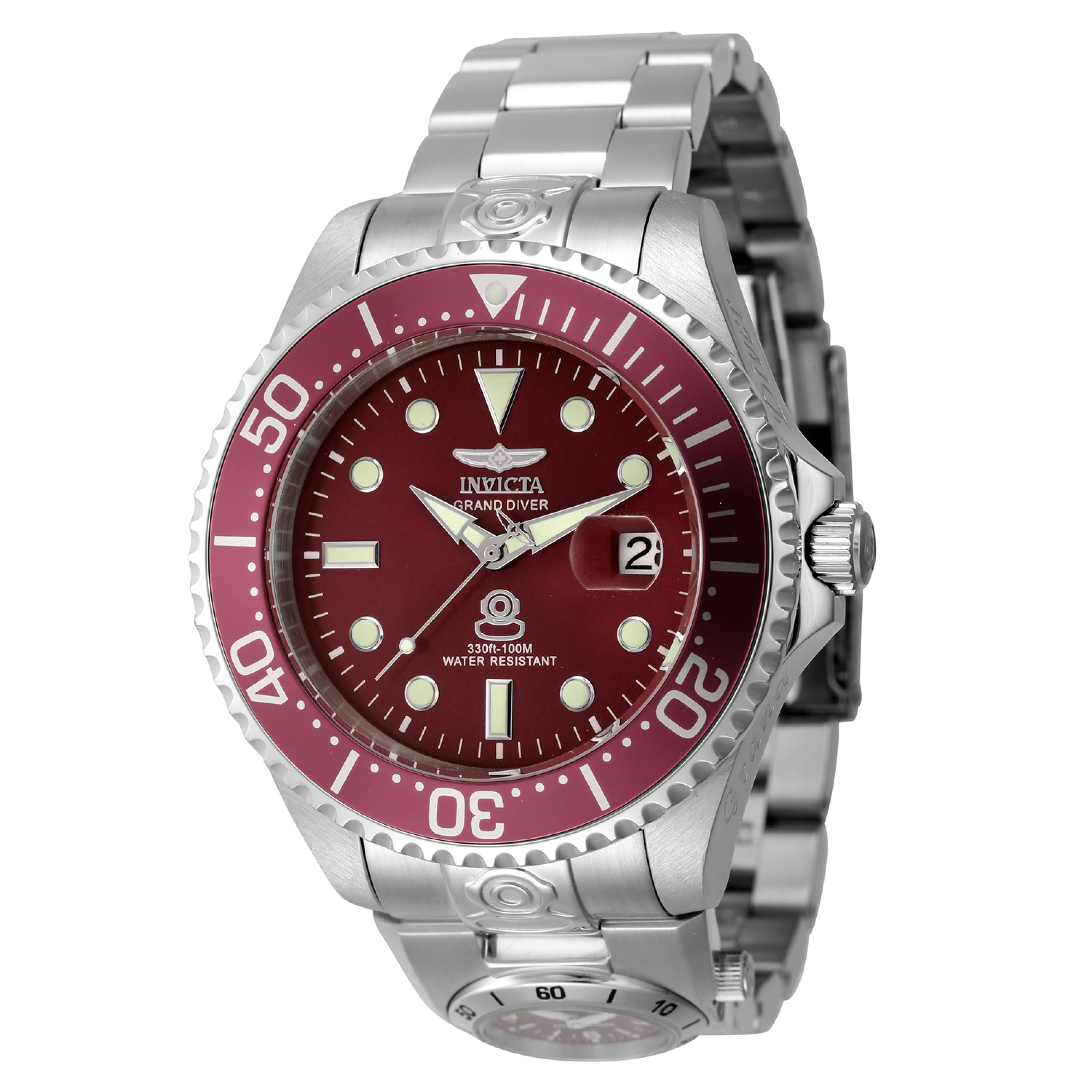 Invicta Pro Diver Red Dial Men&