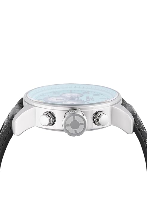 Invicta Leather Analogue Multicolour Dial , Band Color-Black Mens Watch-45908