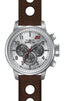 Invicta Leather Analogue Multicolor Dial , Band Color:Brown Men's Watch-45911