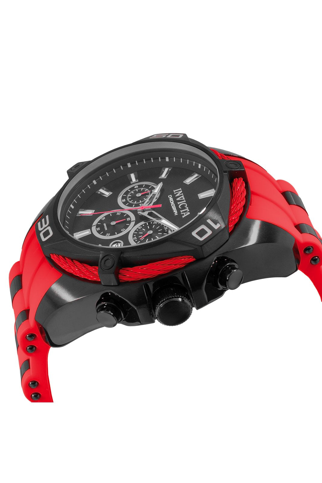 Invicta Bolt Quartz Black Dial Analog Watch For - Gents 46038