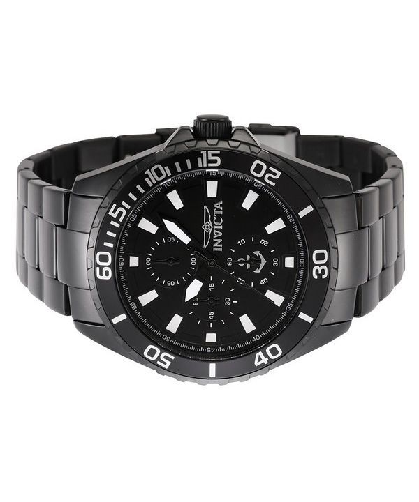 Invicta Ocean Voyage Quartz Black Dial Analog Watch For - Gents 46284