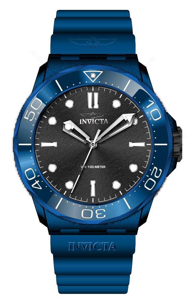 Invicta Coalition Forces Black Dial Mens Watch - 46390