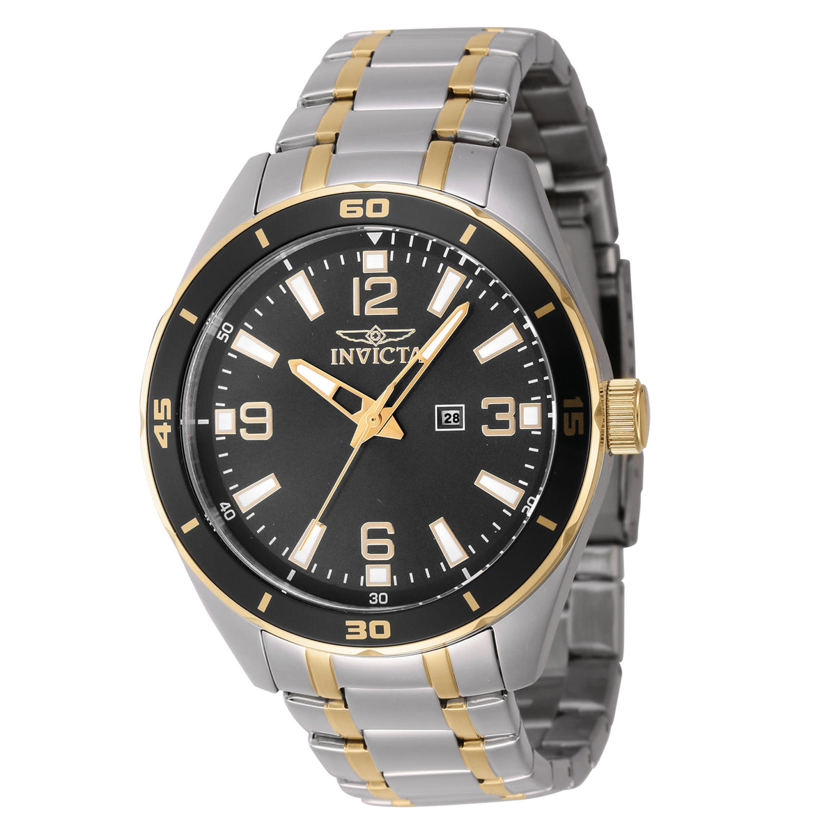 Invicta Pro Diver Black Dial Mens Quartz Watch - 46669