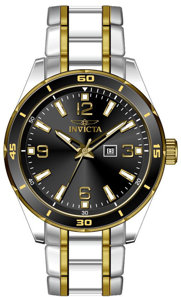 Invicta Pro Diver Black Dial Mens Quartz Watch - 46669