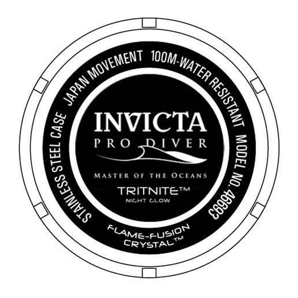 Invicta Pro Diver Rose Gold Dial Ladies Watch - 46693