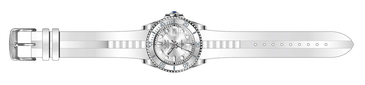 Invicta Pro Diver Silver Dial Ladies Watch - 46695