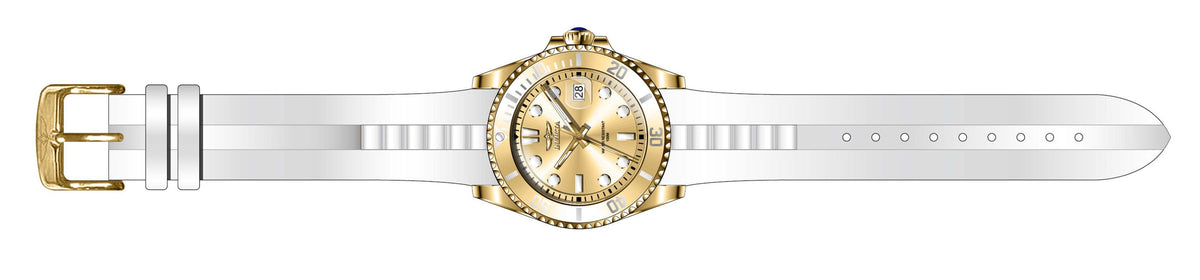 Invicta Pro Diver Gold Dial Ladies Watch - 46703