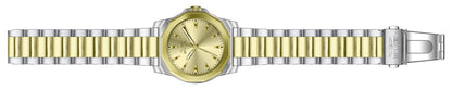 Invicta Stainless Steel Analog Gold Dial Mens Watch-46835