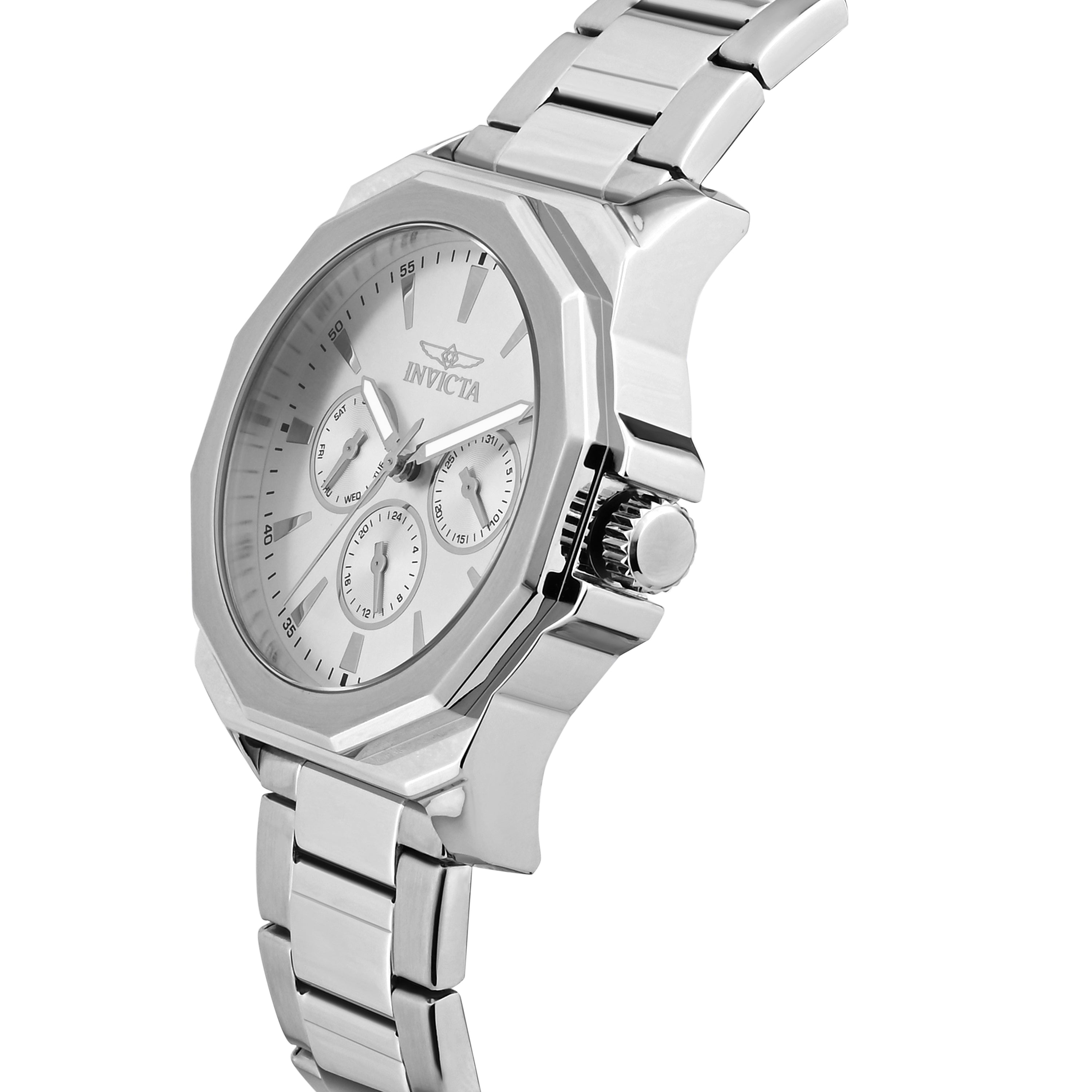 Invicta Speedway Quartz Silver Dial Gent&