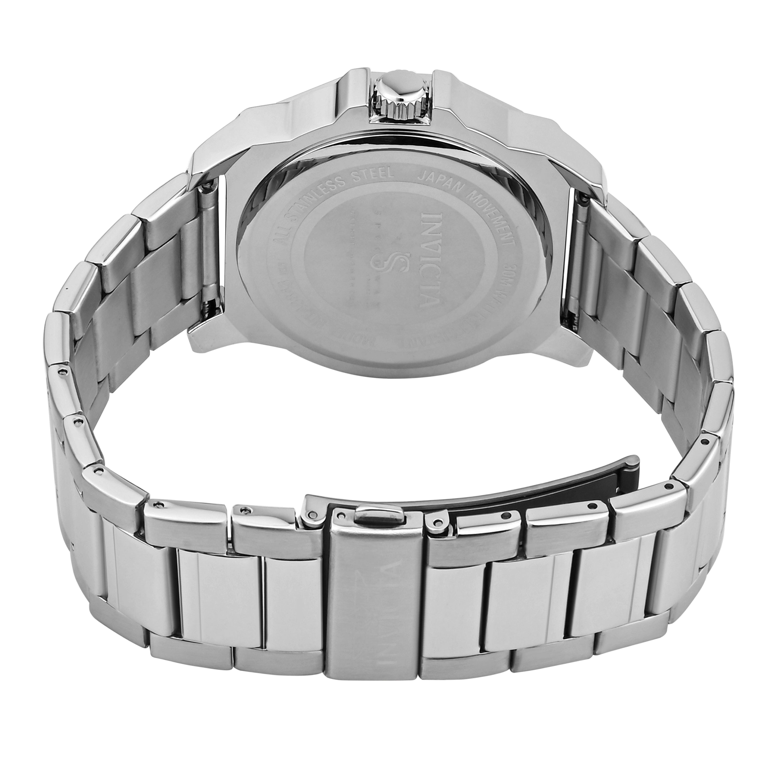Invicta Speedway Quartz Silver Dial Gent&