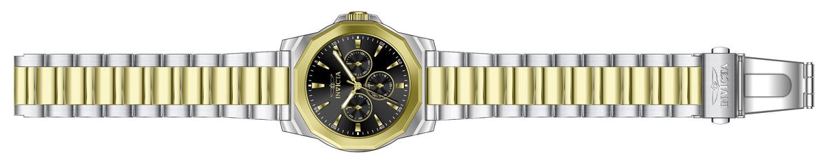 Invicta Stainless Steel Analog Black Dial Mens Watch-46845
