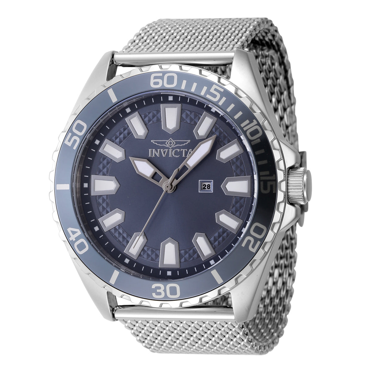 Invicta Pro Diver Blue Dial Mens Quartz Watch - 46901