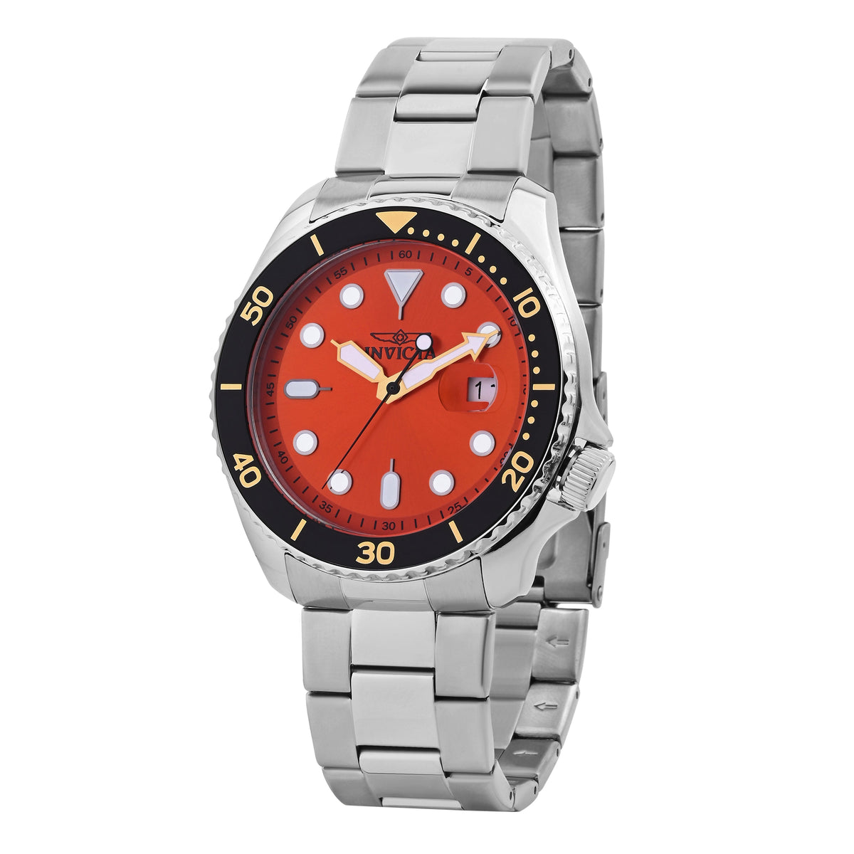 Invicta Pro Diver Quartz Luminous Green Dial Gents Watch -   47159