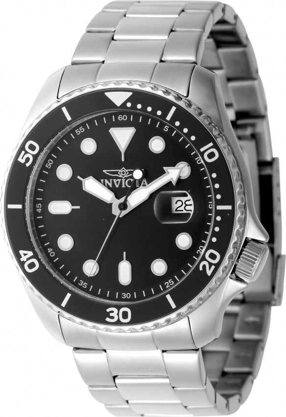 Invicta Pro Diver Quartz Black Dial Analog Watch For Gents - 47160